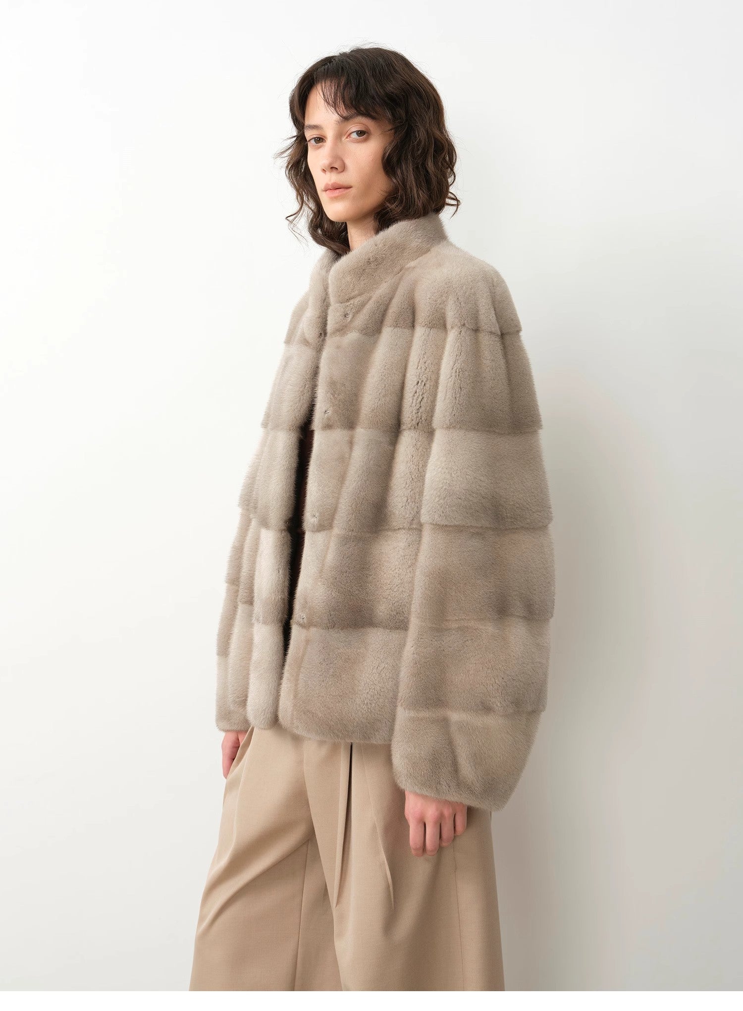 Imported Purple Label Mink Coat