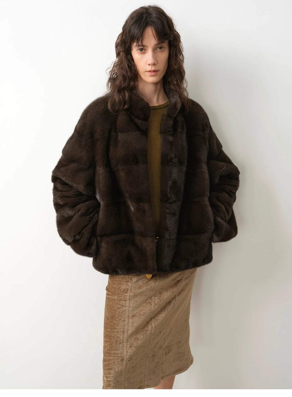 Imported Purple Label Mink Coat