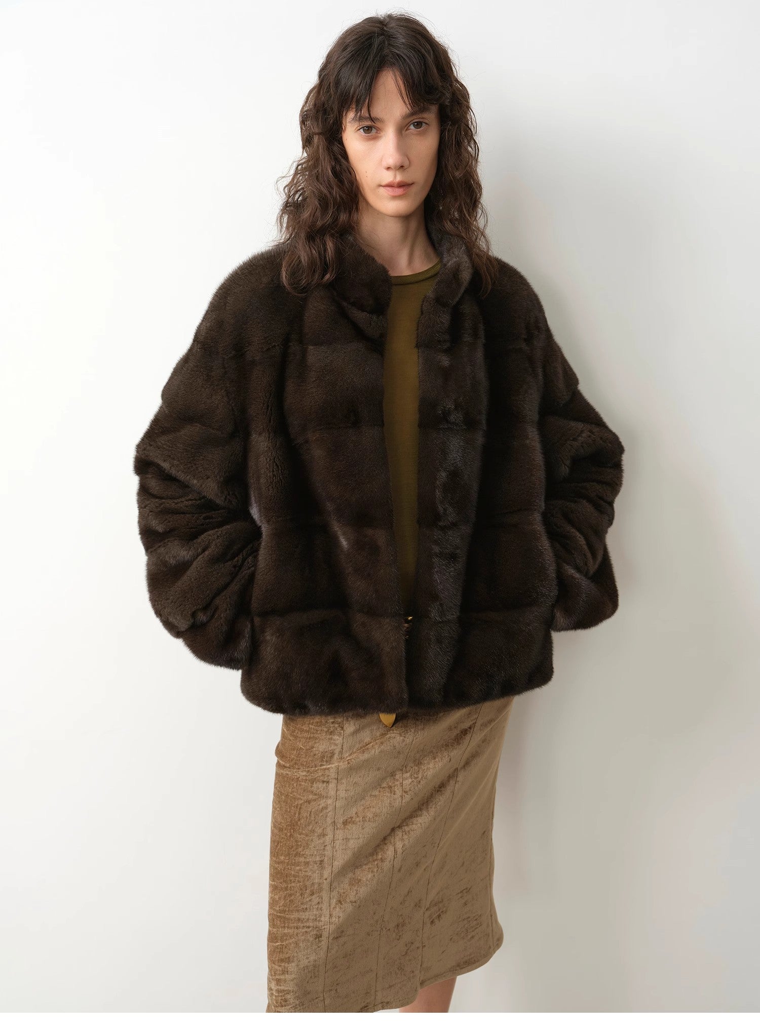 Imported Purple Label Mink Coat