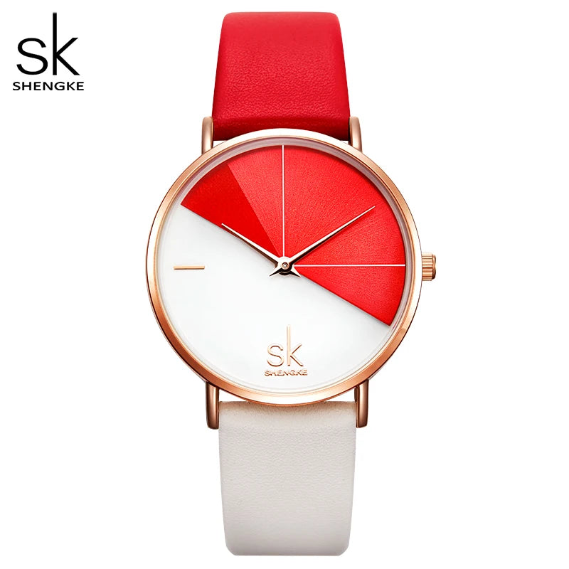 Shengke Original Design Woman Watch