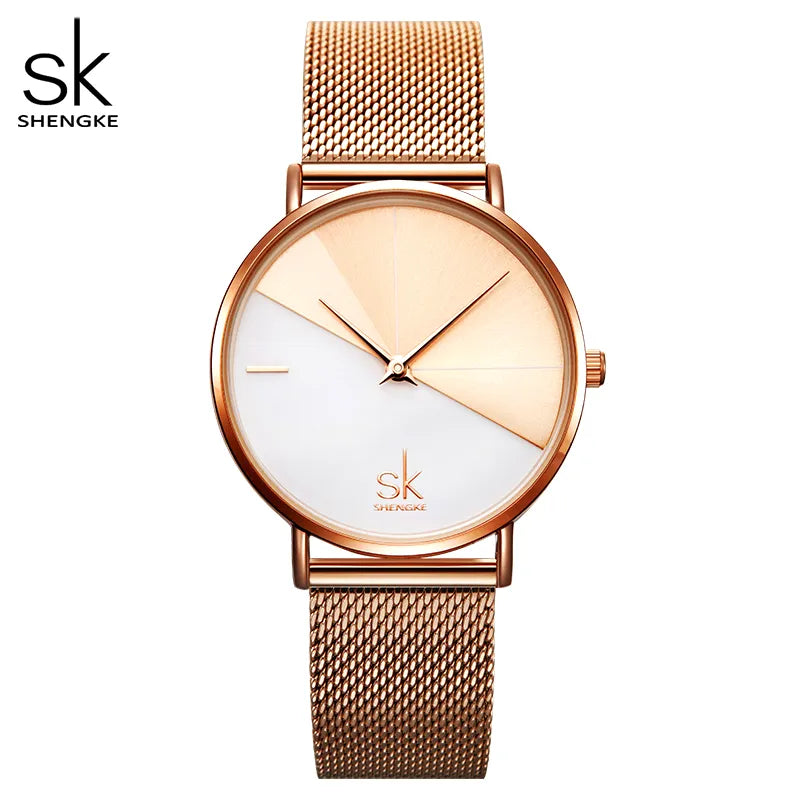 Shengke Original Design Woman Watch