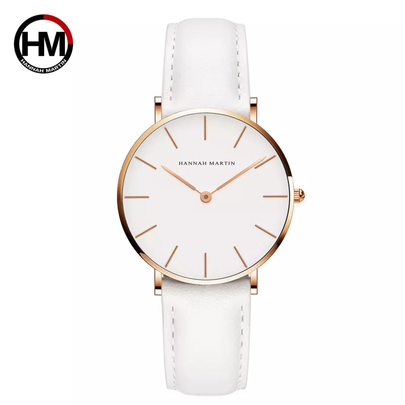 Japan Quartz Simple Women Fashion Watch
