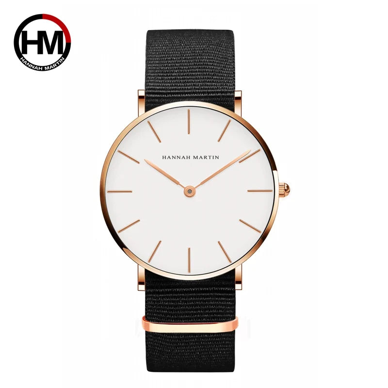 Japan Quartz Simple Women Fashion Watch