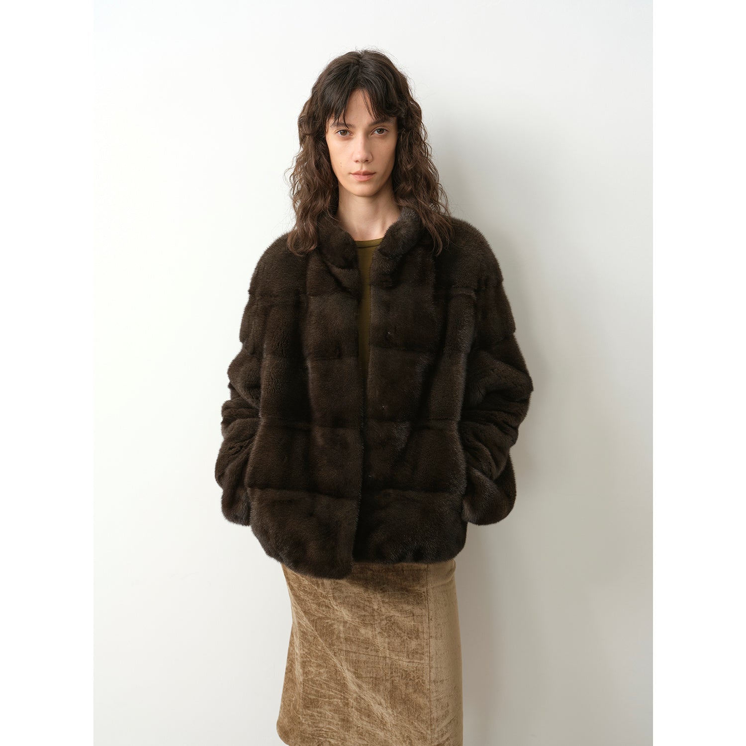 Imported Purple Label Mink Coat